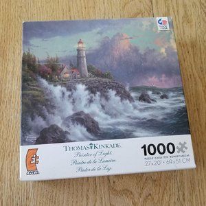 Ceaco Clearing Storms Jigsaw Puzzle 1000 Piece Thomas Kinkade Painter of Light